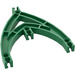 LEGO Green Znap Beam Curved Double 4 Holes (32218)