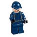 LEGO Vagt uden Hævet Eyebrow Minifigur