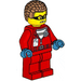 LEGO Hacksaw Hank with Red Vito Uniform Minifigure