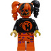 LEGO Halloween Girl orange and black