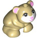 LEGO Hamster mit Weiß Cheeks und Pink Nose und Ohren (105991)