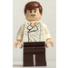 LEGO Han Solo Minifigur mit dunkelbraunen Beinen