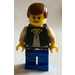 LEGO Han Solo mit Schwarz Weste und Blau Beine (20th Anniversary Torso) Minifigur