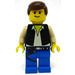 LEGO Han Solo mit Schwarz Weste und Blau Beine Minifigur