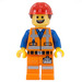LEGO Hard Hut Emmet Minifigur