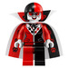 LEGO Harley Quinn mit Helm und Umhang Minifigur