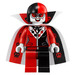 LEGO Harley Quinn with Helmet and Cape Minifigure