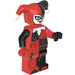 LEGO Harley Quinn mit Gerundet Kragen Minifigur