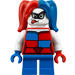 LEGO Harley Quinn con Piernas cortas Minifigura