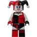 LEGO Harley Quinn jossa Valkoinen Käsivarret Minihahmo