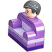 LEGO Harry Potter Calendrier de l&#039;Avent 76404-1 Subset Day 16 - Armchair Horace Slughorn
