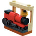LEGO Harry Potter Calendrier de l&#039;Avent 76404-1 Subset Day 23 - Hogwarts Express and Platform 9 3/4