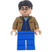 LEGO Harry Potter - Tmavě žlutohnědá Bunda Minifigurka