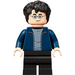 LEGO Harry Potter con Azul Chaqueta y Negro Pantalones Minifigura