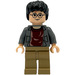 LEGO Harry Potter z Dark Stone Szary Kurtka I Ciemna opalenizna Nogi Minifigurka