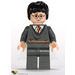 LEGO Harry Potter med Grå Genser Minifigur