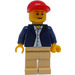LEGO Harvester Driver Figurine avec capuchon long