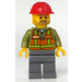 LEGO Heavy-Haul Zug Worker Minifigur