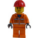 LEGO Heavy Machine Driver Minifigure