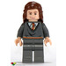 LEGO Hermione Granger in Dark Stone Grigio Gryffindor uniform Minifigure