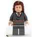 LEGO Hermione Granger in Dark Stone Grijs Gryffindor uniform minifiguur