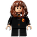 LEGO Hermione Granger con Nero Gryffindor Felpa e Nero Pantaloni Minifigure