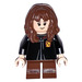 LEGO Hermione Granger s Černá Gryffindor Mikina s kapucí Minifigurka