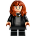 LEGO Hermione Granger с Черно Robe и Пола Минифигурка