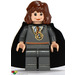 LEGO Hermione Granger jossa Dark Stone Harmaa Gryffindor uniform, Time Turner ja Viitta Minihahmo