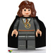 LEGO Hermione Granger mit Dark Stone Grau Gryffindor uniform, Time Turner und Umhang Minifigur
