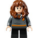 LEGO Hermione Granger con Grigio Gryffindor Maglione Minifigure