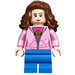 LEGO Hermione Granger mit Rosa Kapuzenpullover Minifigur