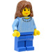 LEGO Hermione con Blu Maglione e Pantaloni Minifigure