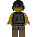 LEGO Hero, Fahrer / Mechaniker mit Utility Weste Minifigur