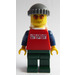 LEGO Hiker mit Weiß Rucksack Minifigur