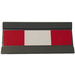 LEGO Hinge 6 x 3 with Red and White Squares Sticker (2440)