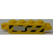 LEGO Hinge Brick 1 x 4 with Fingers with 'RAF-165', Black and Yellow Danger Stripes, Vents (both sides) Sticker (30387)