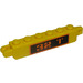 LEGO Hinge Brick 1 x 6 with Fingers with "32" and "1" Sticker (30388)