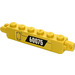 LEGO Hinge Brick 1 x 6 with Fingers with 60075 Sticker (30388)