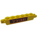LEGO Hinge Brick 1 x 6 with Fingers with '7739' Sticker (30388)