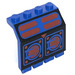 LEGO Charnière Panneau 2 x 4 x 3.3 avec rouge et Noir doors Décoration (2582)