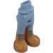 LEGO Hip with Pants with Medium Flesh Boots and Black Laces (100945)