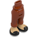 LEGO Lonkka jossa Lyhyt Housut jossa Musta Slippers