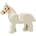 LEGO Pferd mit Schwarz Augen und Dark Orange Bridle (75998)