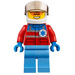 LEGO Krankenhaus Pilot Minifigur