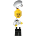 LEGO House Weiblich Chef mit Schwarz Beine Minifigur