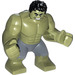 LEGO Hulk (Large) with Gray Pants and Grin Minifigure