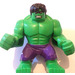 LEGO Hulk Supersized minifiguur met donkerpaarse broek