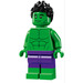 LEGO Hulk jossa Piikikäs Hiukset ja Smile / Angry Minihahmo