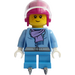LEGO Ice Hockey Player Girl Minifigure